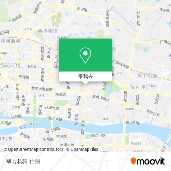 翠芯花苑地图