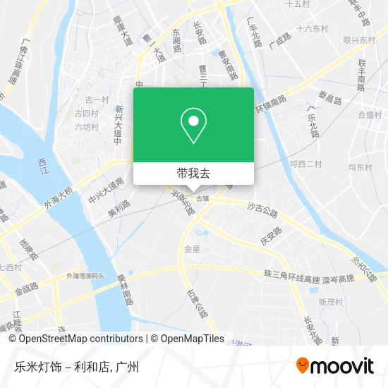 乐米灯饰－利和店地图