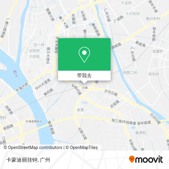 卡蒙迪丽挂钟地图