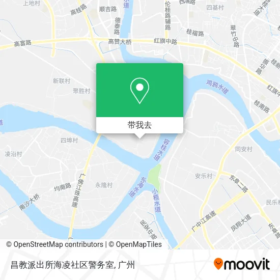 昌教派出所海凌社区警务室地图
