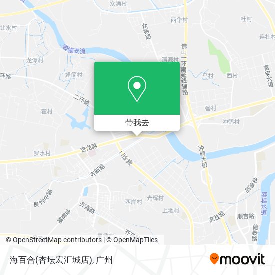 海百合(杏坛宏汇城店)地图