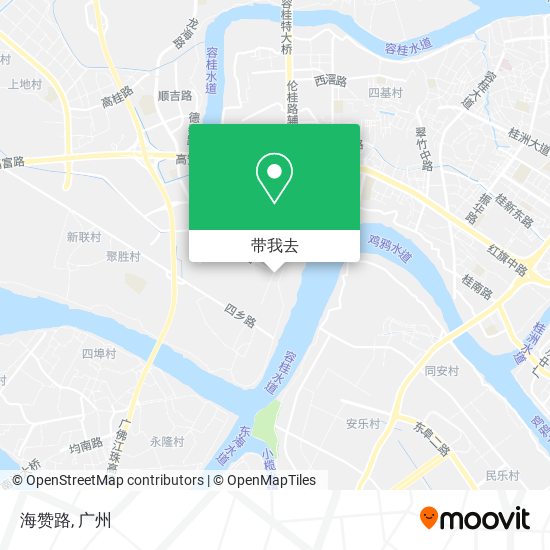 海赞路地图