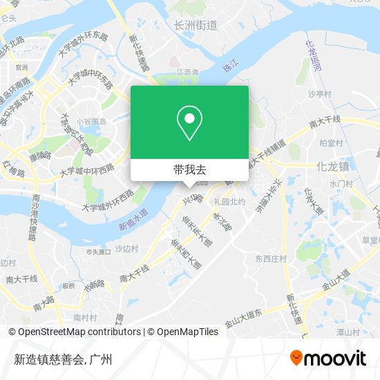 新造镇慈善会地图