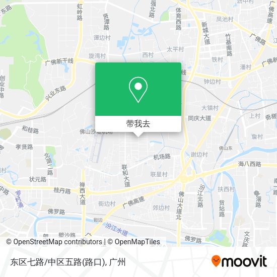 东区七路/中区五路(路口)地图