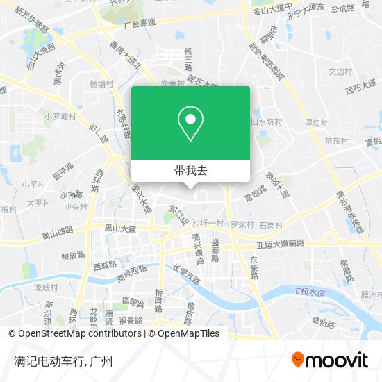 满记电动车行地图