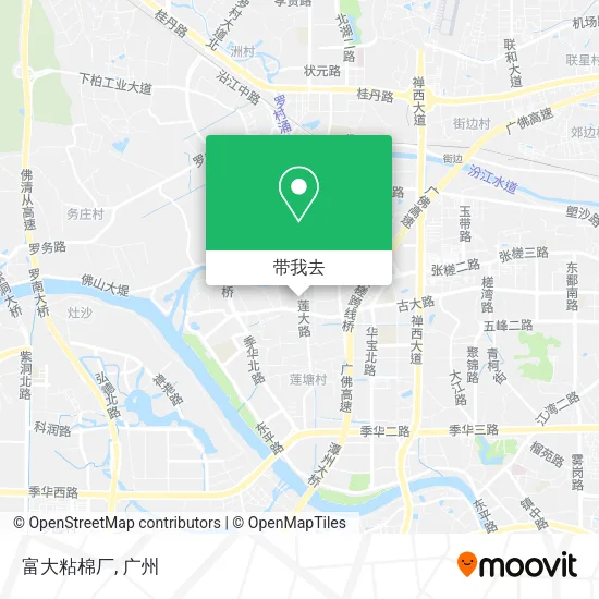 富大粘棉厂地图