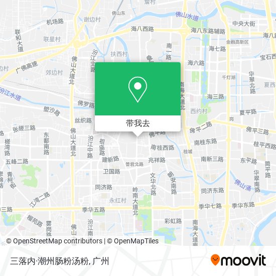 三落内·潮州肠粉汤粉地图