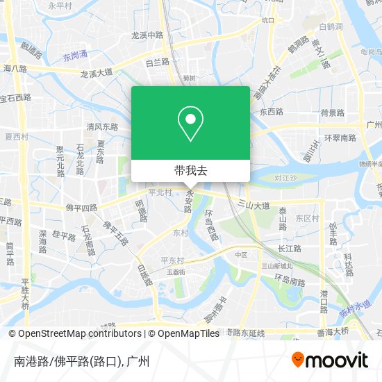 南港路/佛平路(路口)地图