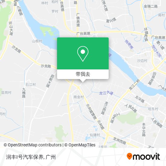 润丰I号汽车保养地图