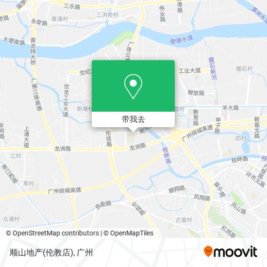 顺山地产(伦教店)地图