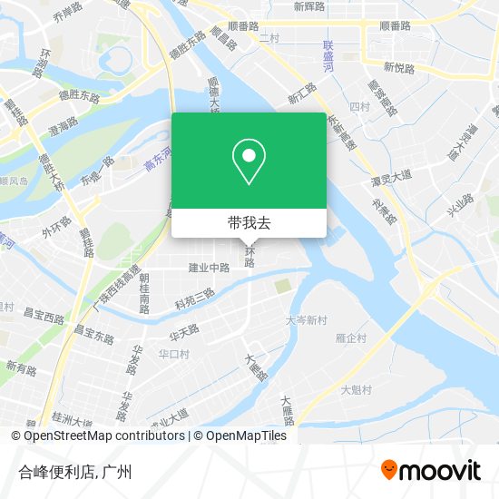 合峰便利店地图