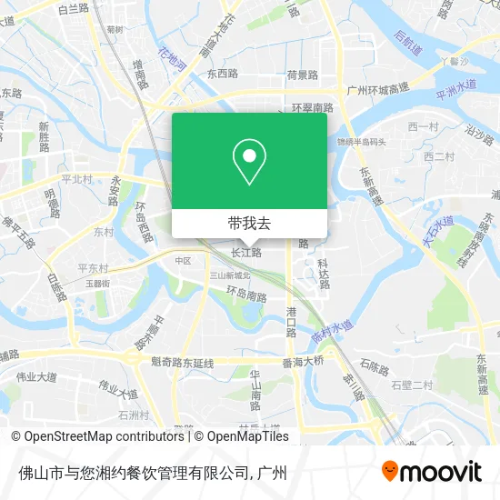 佛山市与您湘约餐饮管理有限公司地图