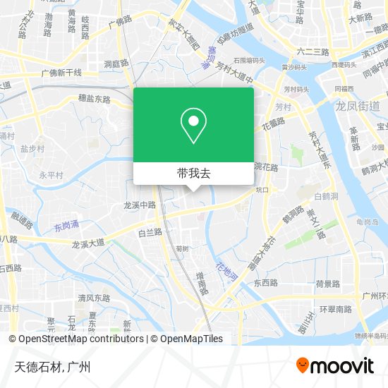 天德石材地图