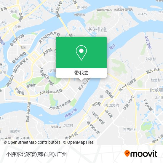 小胖东北家宴(穗石店)地图