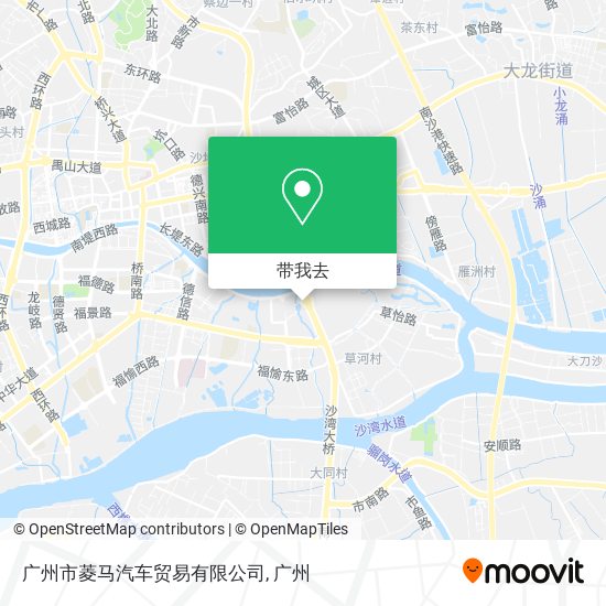 广州市菱马汽车贸易有限公司地图