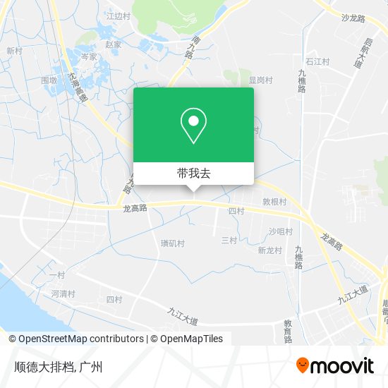 顺德大排档地图
