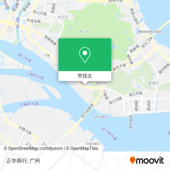 正华商行地图