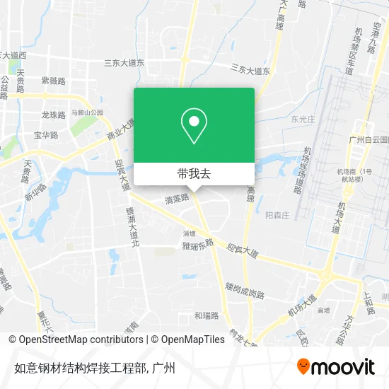 如意钢材结构焊接工程部地图