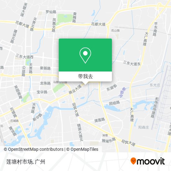 莲塘村市场地图