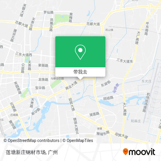 莲塘新庄钢材市场地图