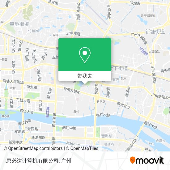 思必达计算机有限公司地图