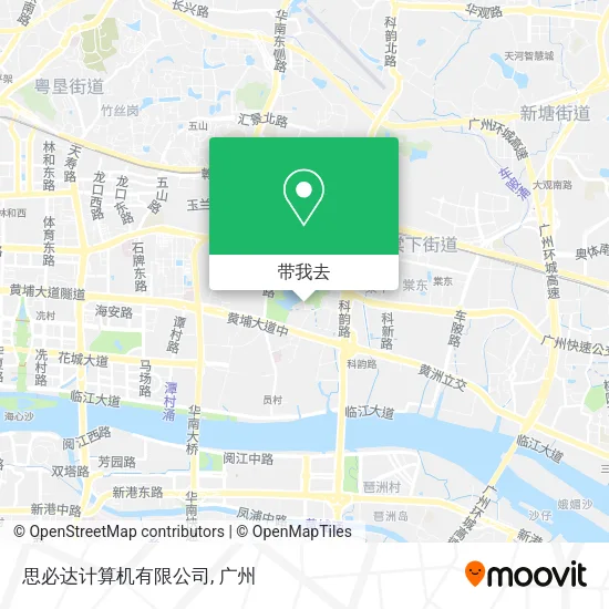 思必达计算机有限公司地图