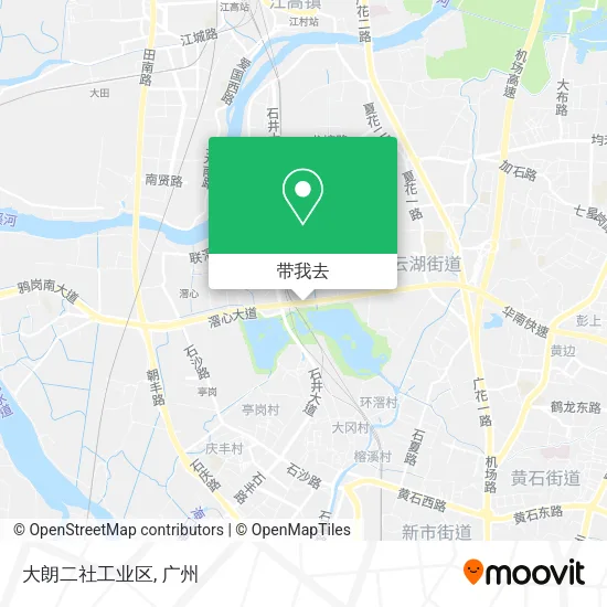 大朗二社工业区地图