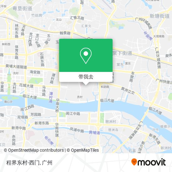 程界东村-西门地图