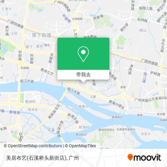 美居布艺(石溪桥头新街店)地图