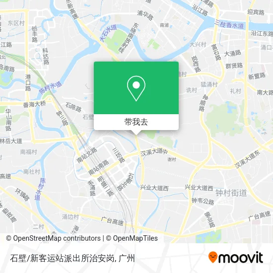 石壁/新客运站派出所治安岗地图