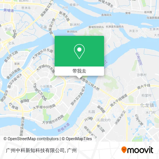 广州中科新知科技有限公司地图
