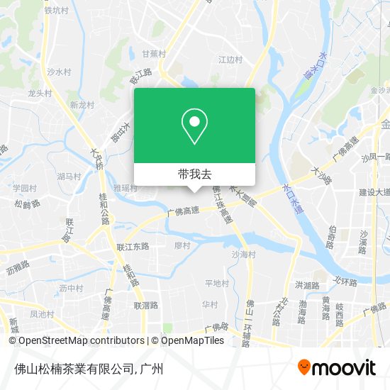 佛山松楠茶業有限公司地图