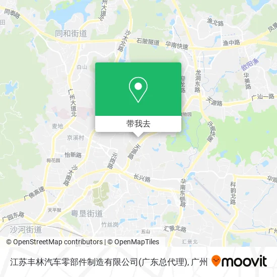 江苏丰林汽车零部件制造有限公司(广东总代理)地图