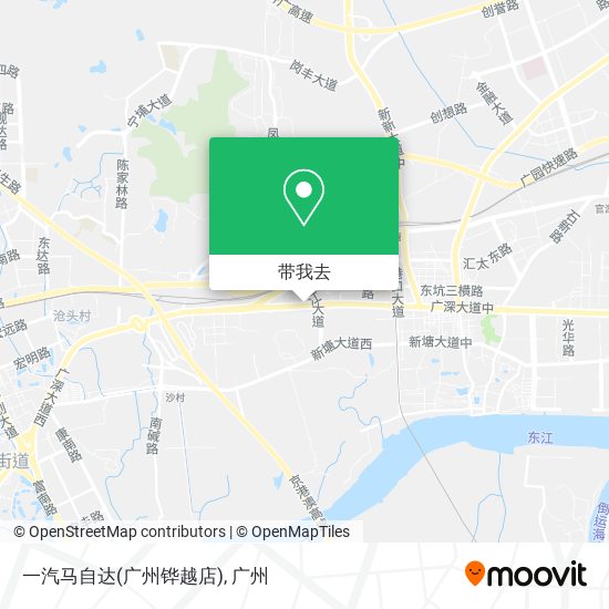 一汽马自达(广州铧越店)地图