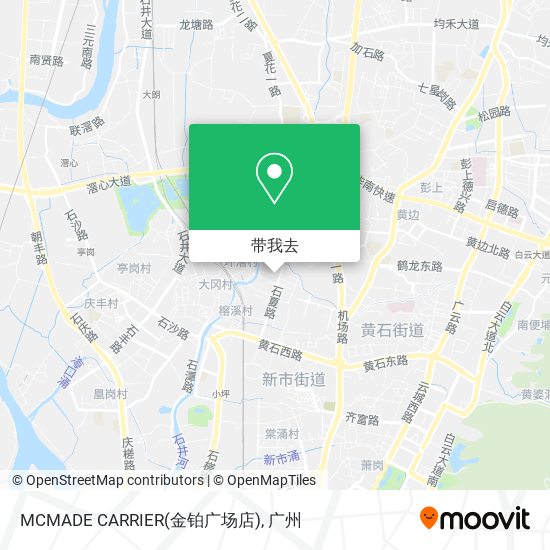 MCMADE CARRIER(金铂广场店)地图