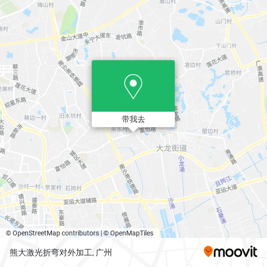 熊大激光折弯对外加工地图