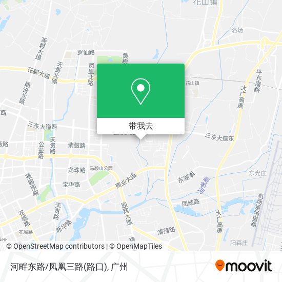 河畔东路/凤凰三路(路口)地图