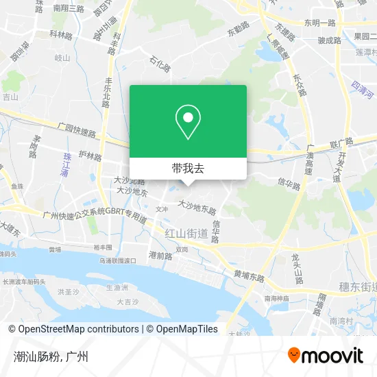 潮汕肠粉地图