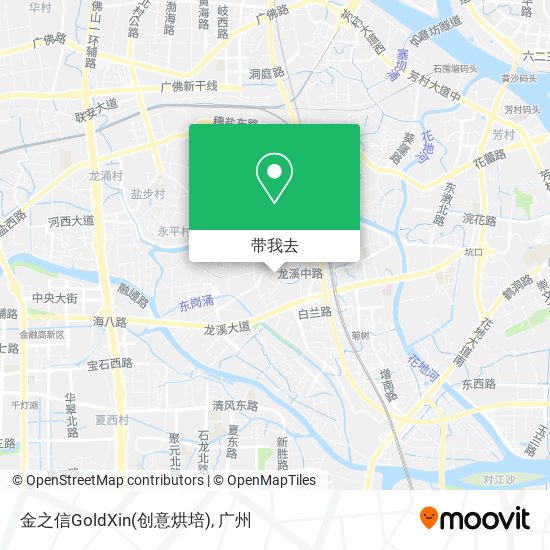 金之信GoldXin(创意烘培)地图