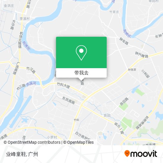 业峰童鞋地图