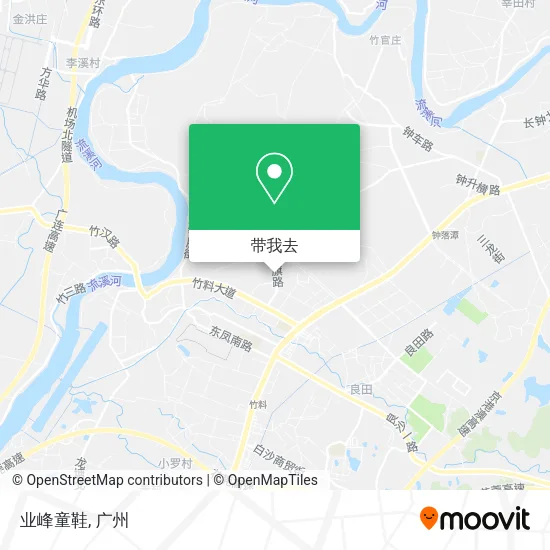 业峰童鞋地图