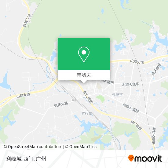 利峰城-西门地图