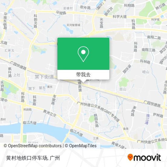 黄村地铁口停车场地图