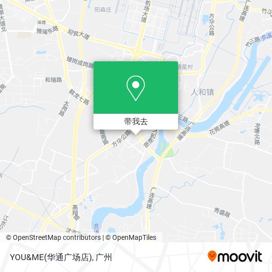 YOU&ME(华通广场店)地图