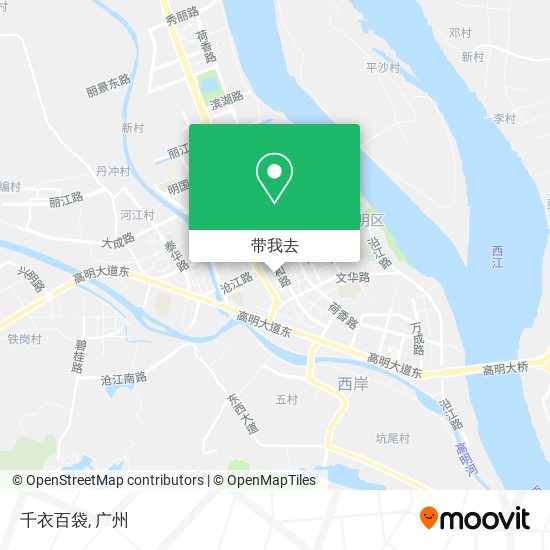 千衣百袋地图