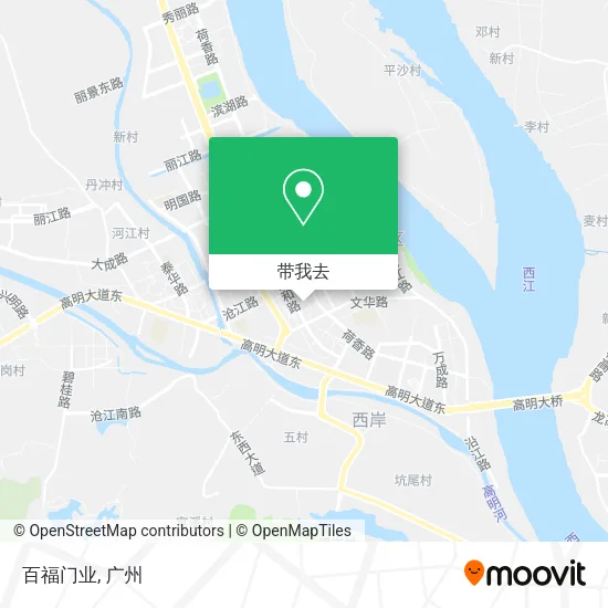 百福门业地图