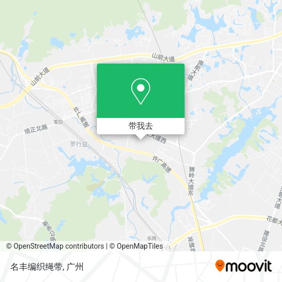 名丰编织绳带地图
