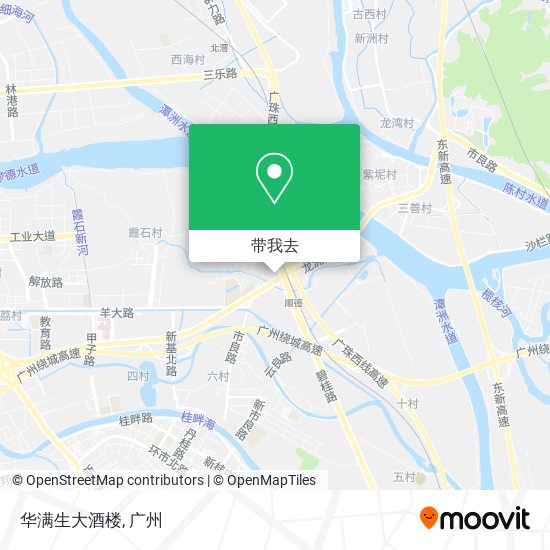 华满生大酒楼地图