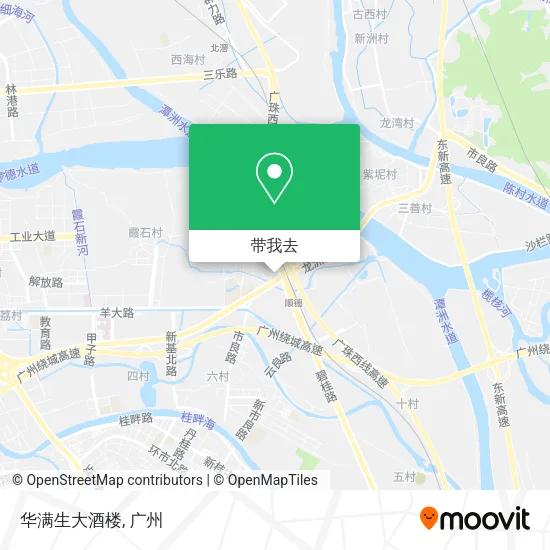 华满生大酒楼地图