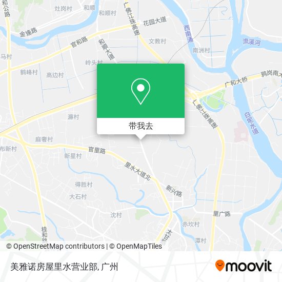 美雅诺房屋里水营业部地图